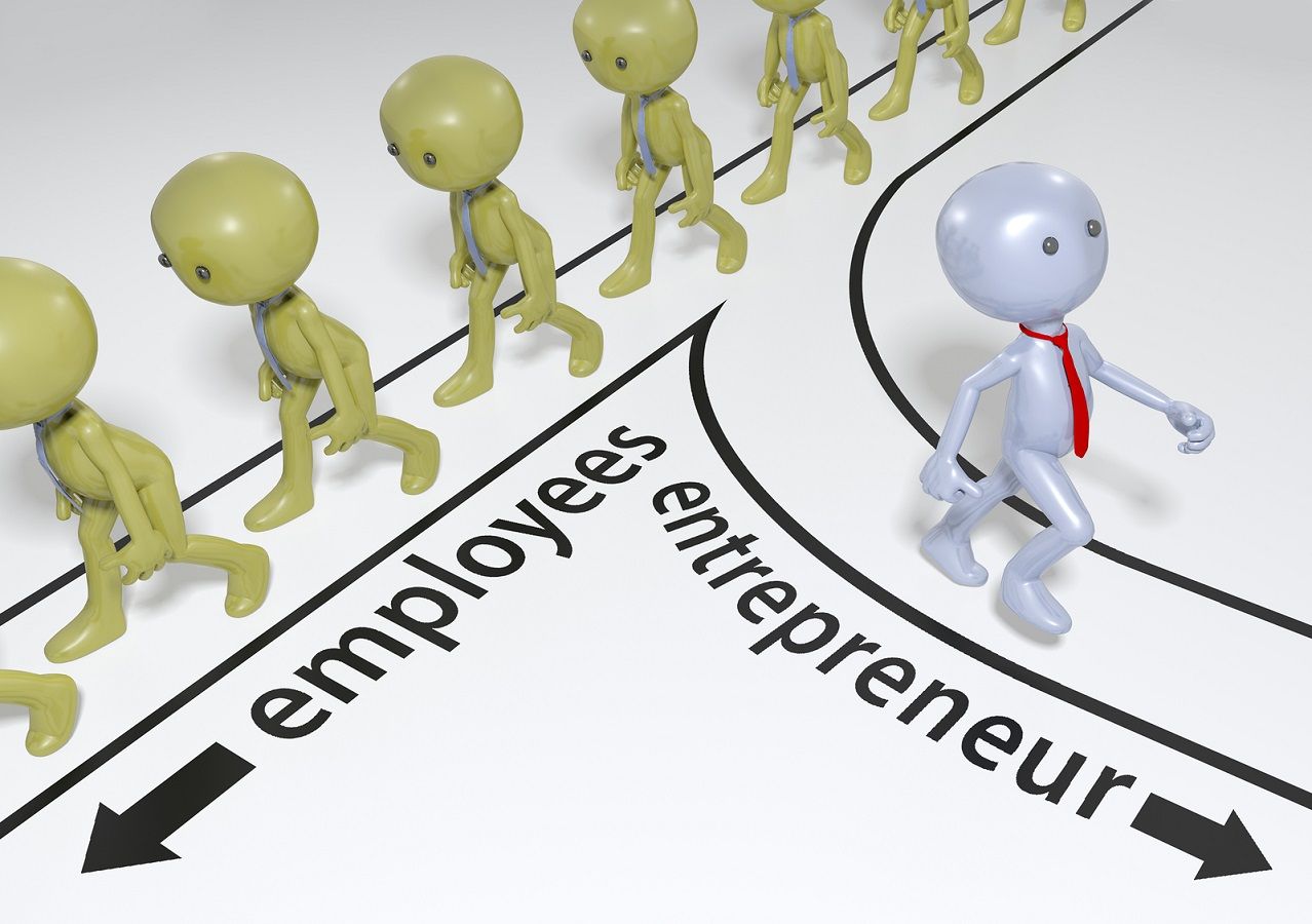 Entrepreneurship  Going against the norm   Image source  entrepreneuryork com - کارآفرینی ذاتی یا اکتسابی؟