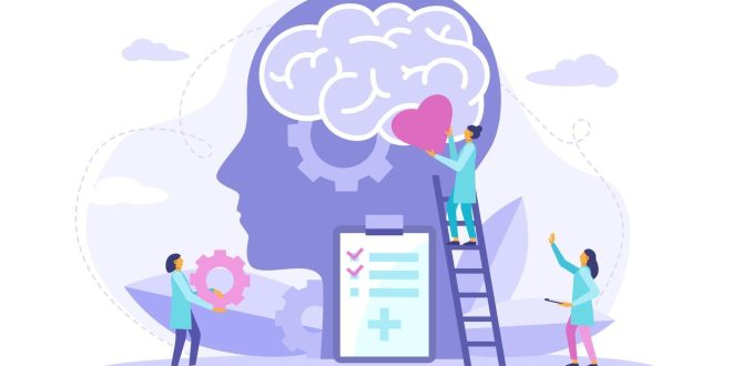 mental health medical treatment mentality healthcare and medical therapies prevention mental problem concept support help with mental problem flat illustration for banner poster landing vector 660x330 - تأثیر تغییرات قوانین بهداشتی بر بازار سرمایه‌گذاری در سلامت