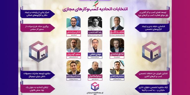 انتخابات اتحادیه 660x330 - ائتلاف تاد (توسعه اقتصاد دیجیتال ایران) تشکیل شد